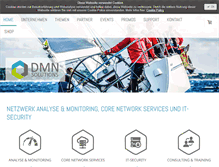 Tablet Screenshot of dmn-solutions.com
